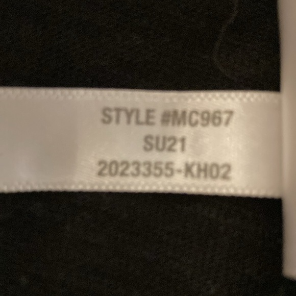 Madewell V-neck Black T-shirt dress, size extra small - Picture 5 of 6